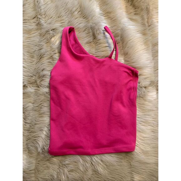 Athleta Girl Stand Out Support Tank Pink Large - Picture 1 of 8